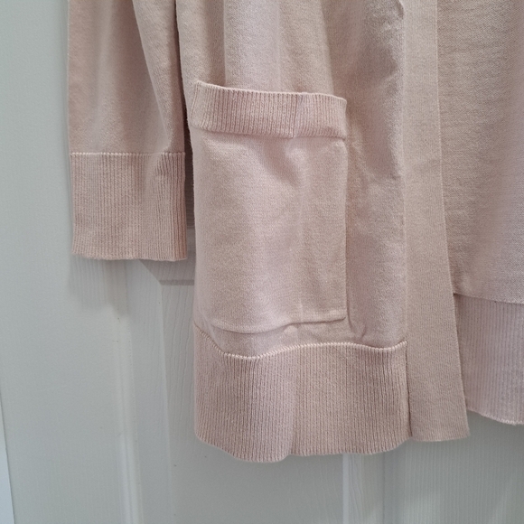 Matty M Pink Open Cardigan Women's Small Lightweight Knit Sweater NWT - Picture 10 of 14